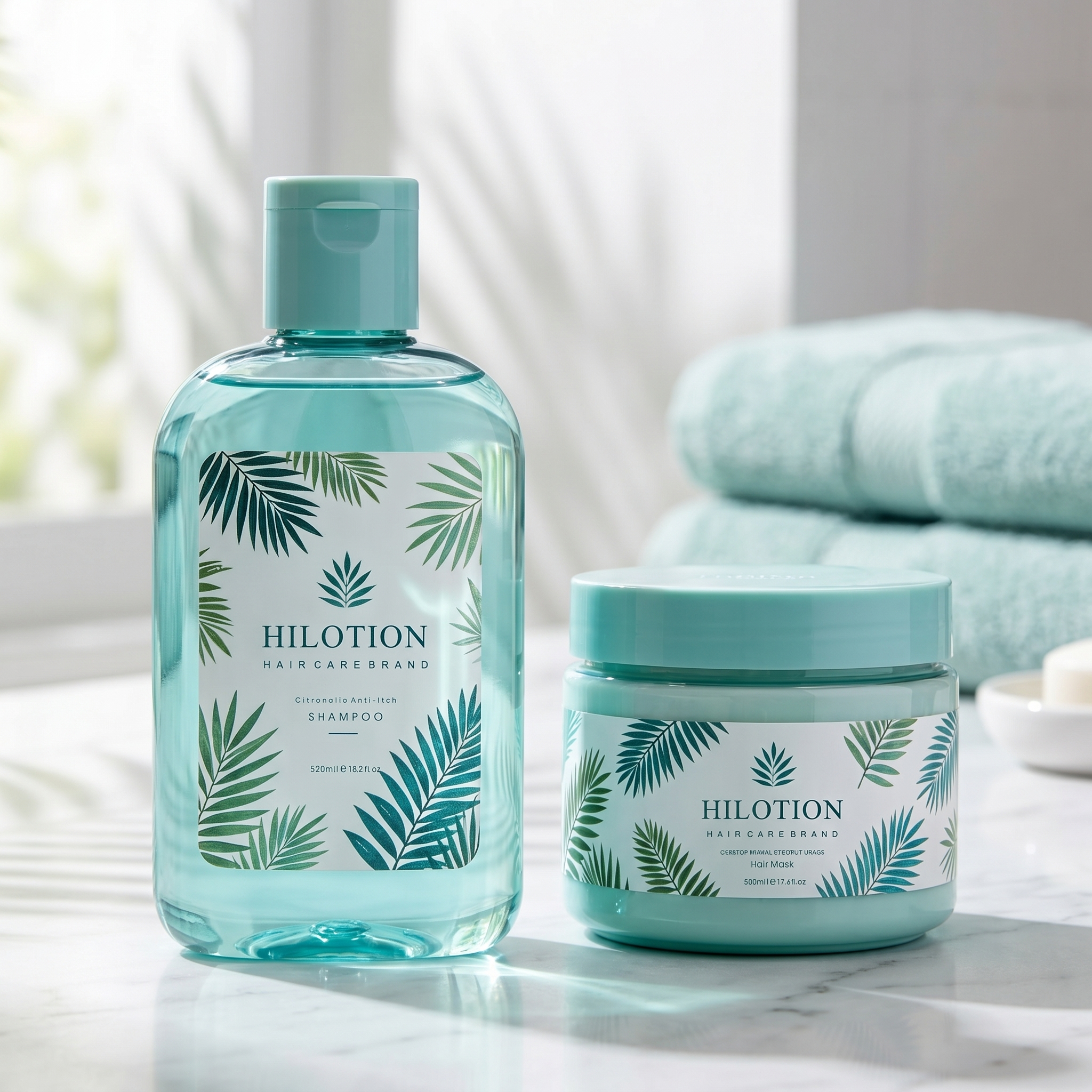 Wholesale Private Label Hilotion Citronella Soothing Scalp Hair Care Shampoo And Mask Kit