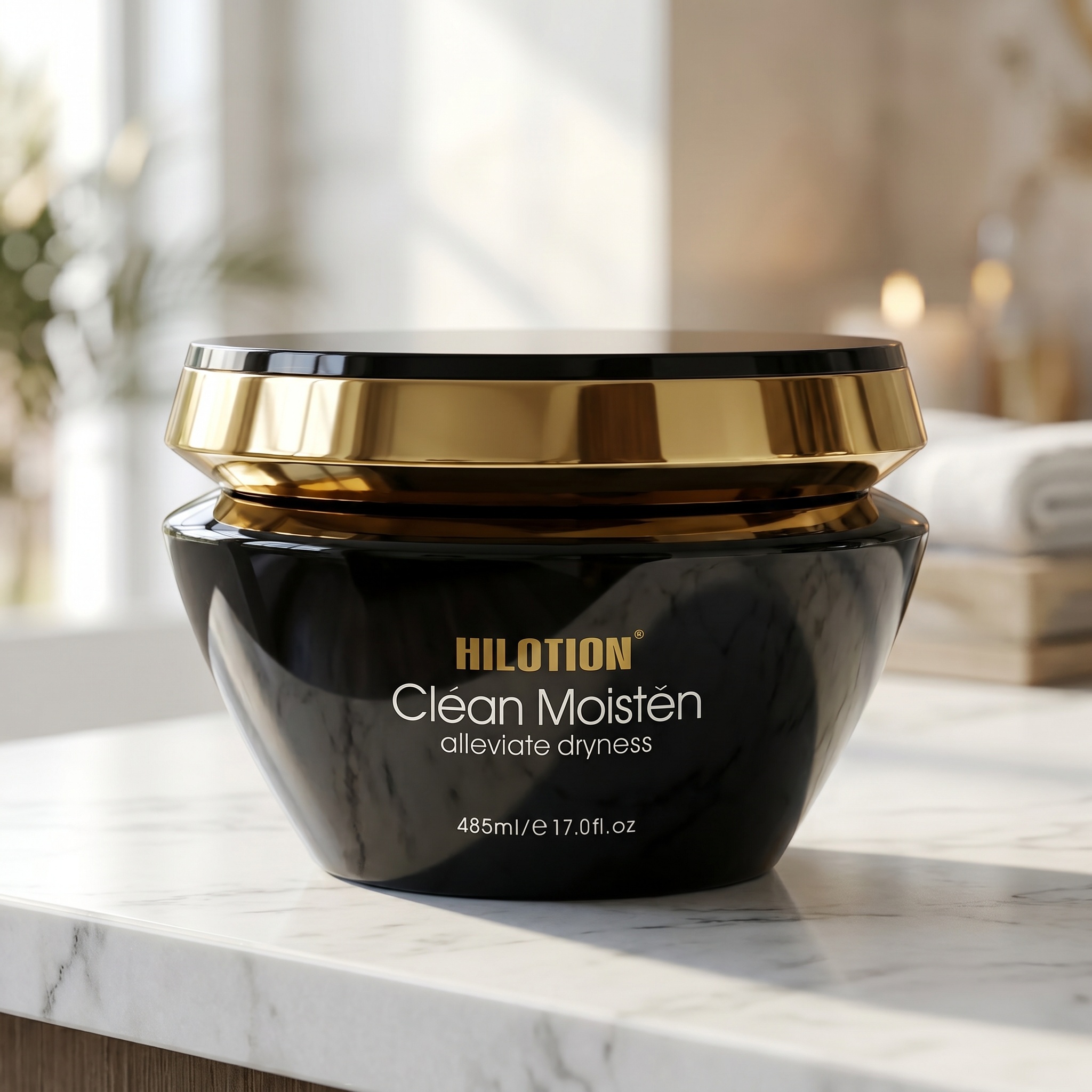 Hilotion Clean Moistening Deep Hydrating Dry Hair Repair Hair Mask 485ml