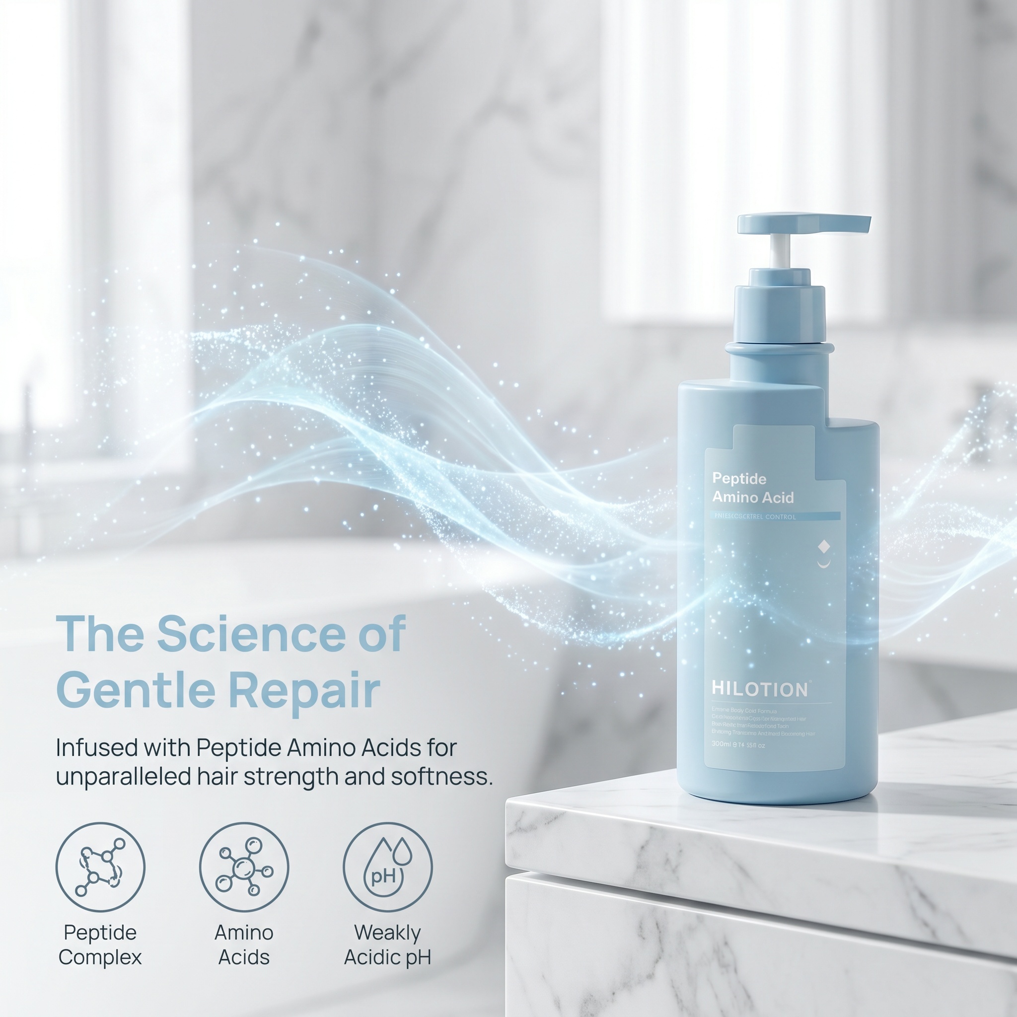 Hilotion Peptide Amino Acid Oil Control Hair Mask - 图片 4