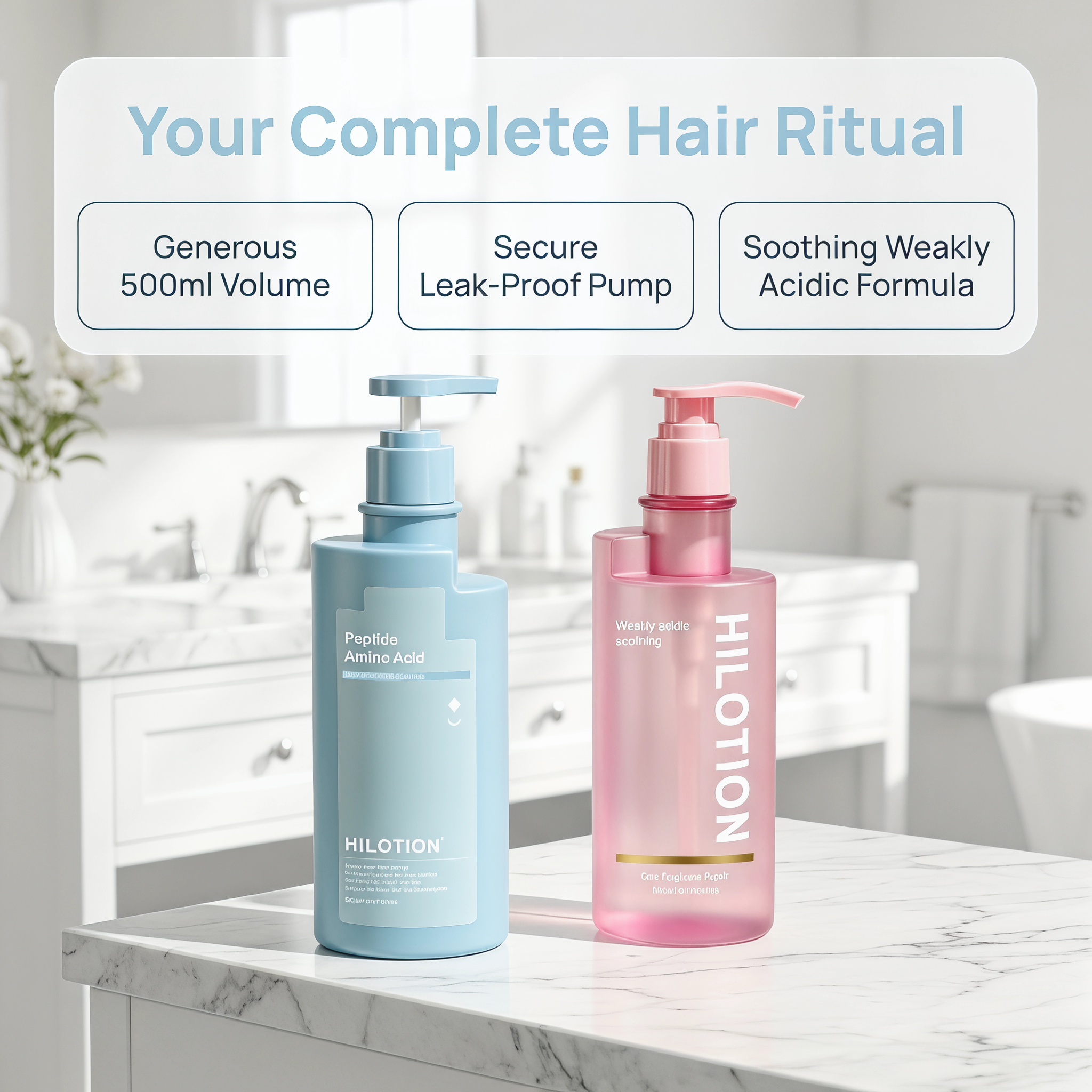 Hilotion Peptide Amino Acid Oil Control Hair Mask - 图片 5